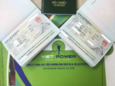 Visa Vietpower chúc mừng 2 vị khách hàng đã nhận Visa Trung Quốc